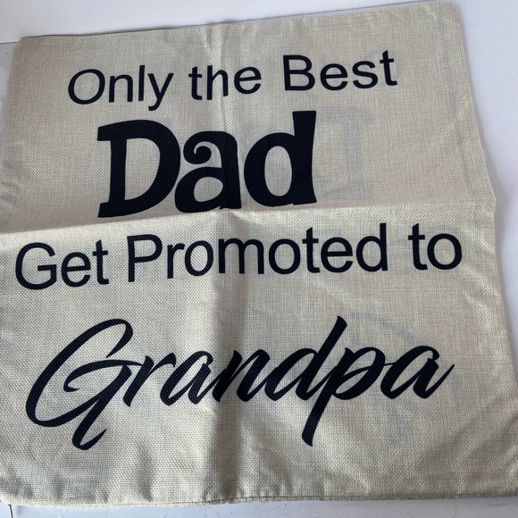 Zepolu Dad Throw Pillow Cover New in Package - Picture 4 of 4
